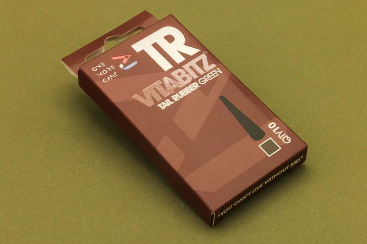 Conuri Plumb ONE MORE CAST Tackle Vitabitz Tail Rubbers Brown, 10buc/pac