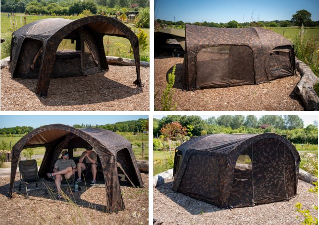 Copertina Fox Frontier XD Camo Deluxe Extension, 150x270x170cm