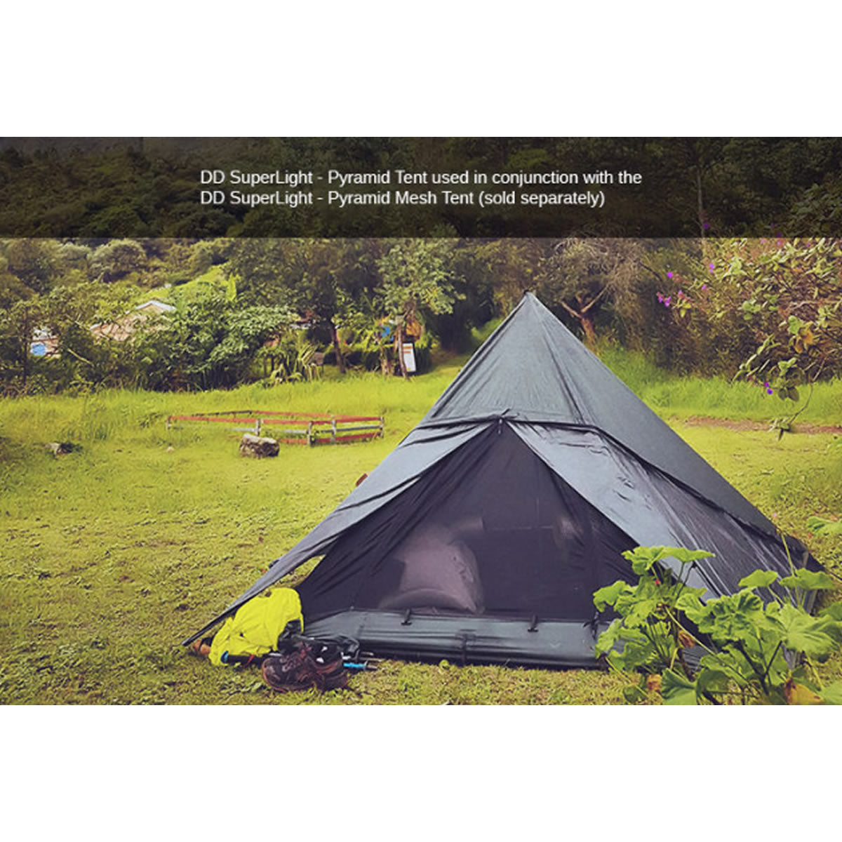 Cort 1 Persoana DD Hammocks SuperLight Pyramid