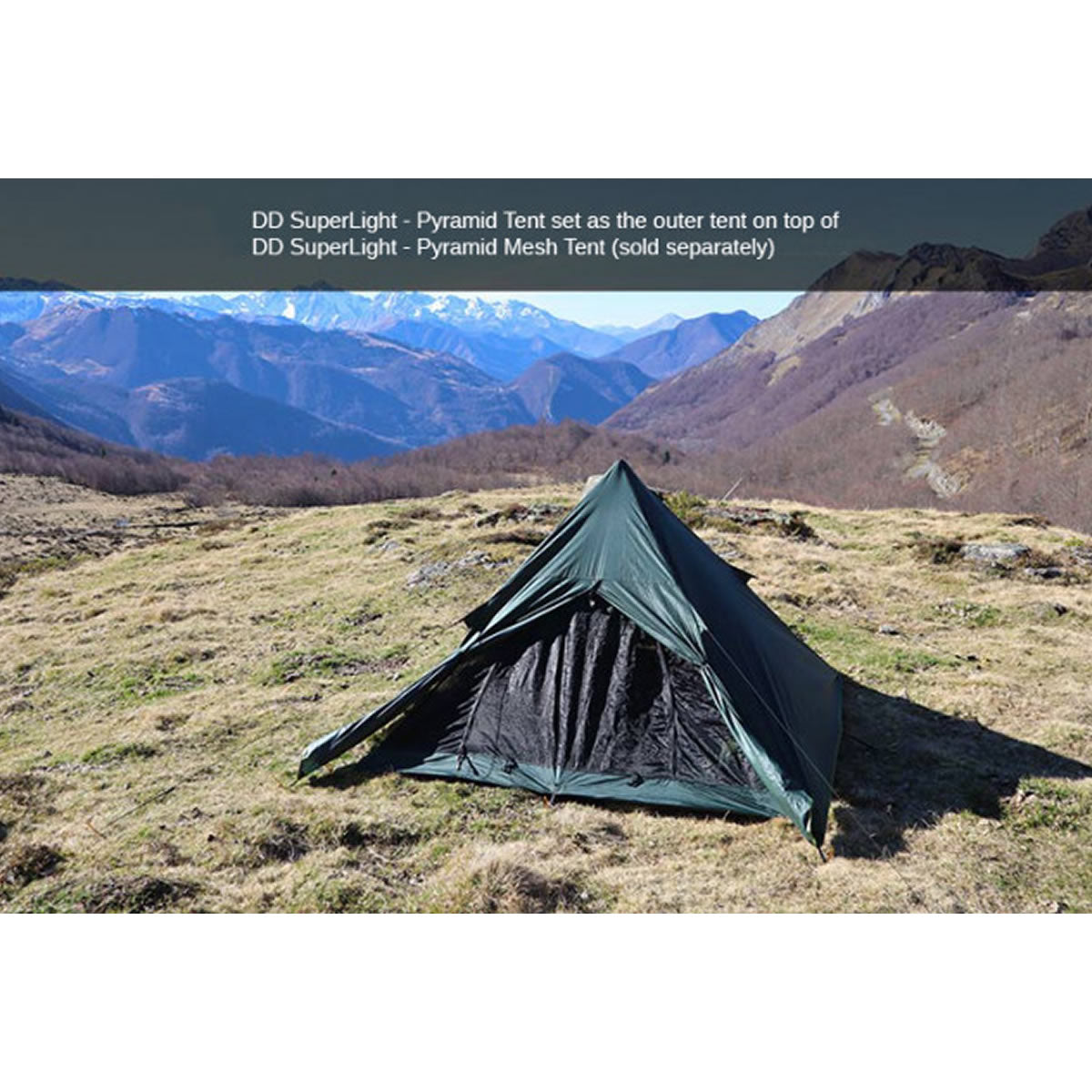 Cort 1 Persoana DD Hammocks SuperLight Pyramid