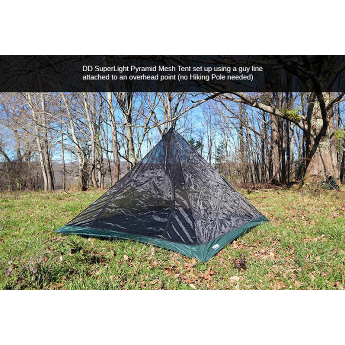 Cort 1 Persoana cu Plasa Anti Insecte DD SuperLight Pyramid