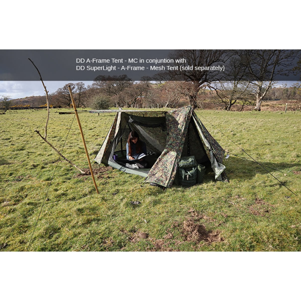 Cort 2 Persoane DD Hammocks A-Frame Camo