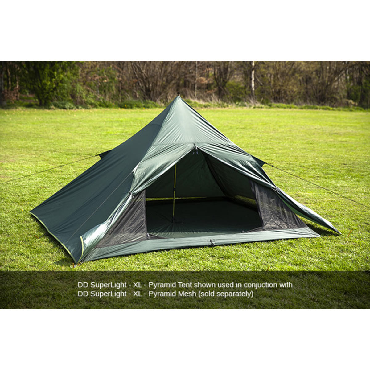 Cort 2 Persoane DD Hammocks SuperLight Pyramid Tent XL 