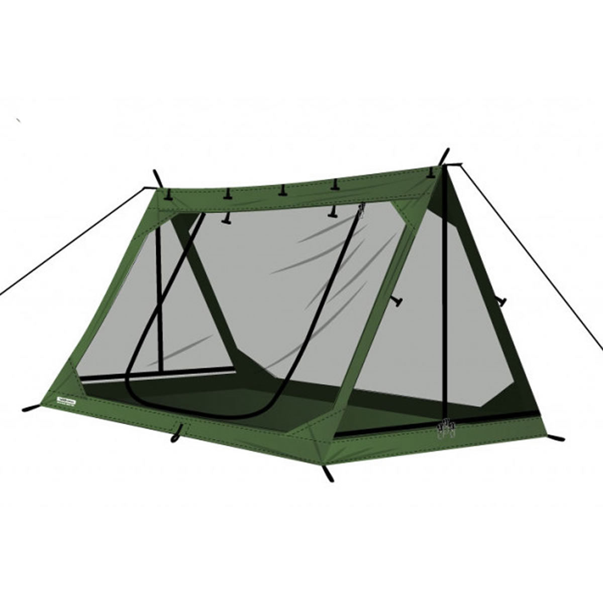Cort 2 Persoane cu Plasa Anti Insecte DD SuperLight
