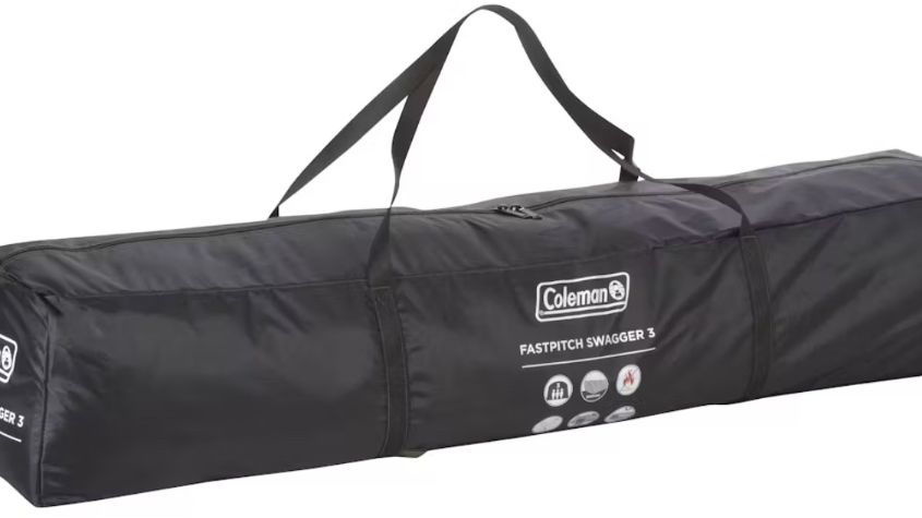 Cort COLEMAN Fast Pitch Swagger 3 Persoane, Sistem Rapid Fast Pitch, 2mp, Impermeabilitate 3000mm