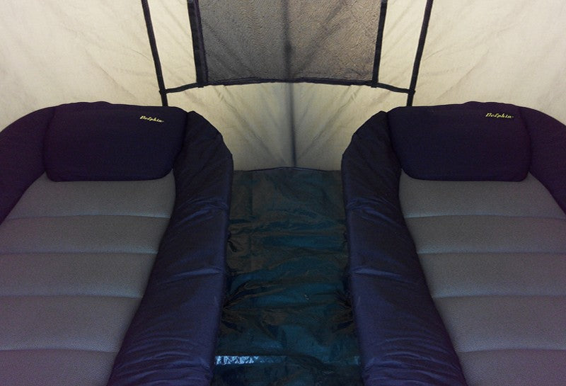 Cort Delphin ZIPER ZONE 2 persoane 290x290x155cm