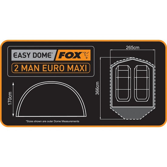 Cort Fox Easy Dome Euro Maxi 2 Man