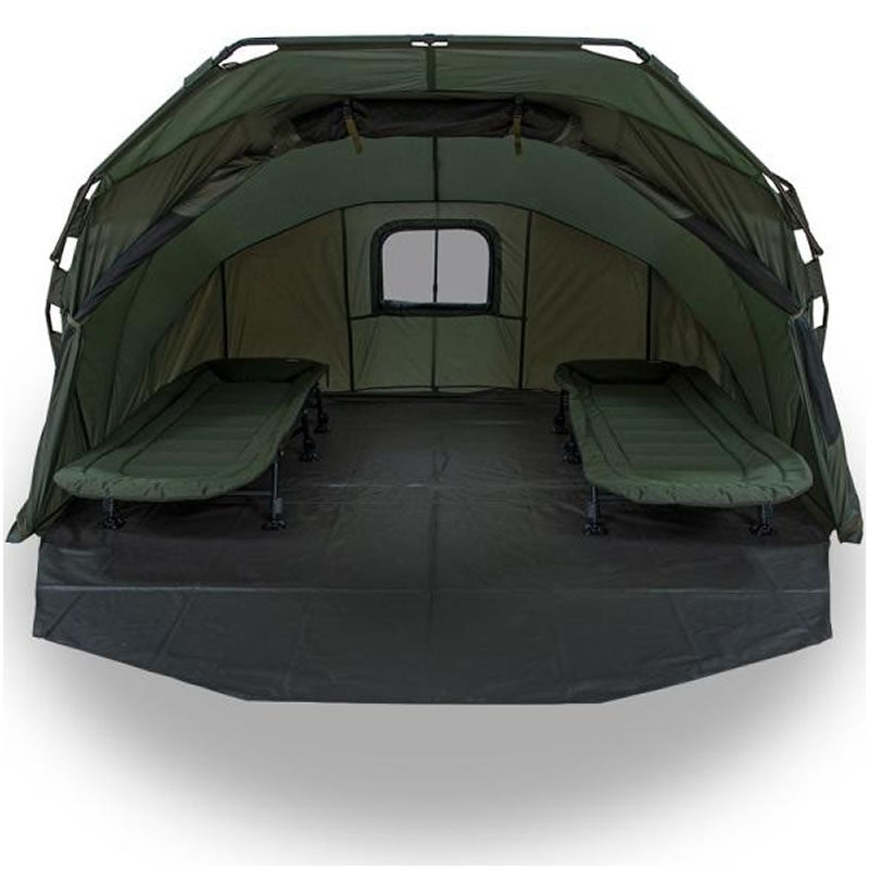 Cort NGT Fortress XL cu Streasina, 2 Persoane, 340x300x160cm