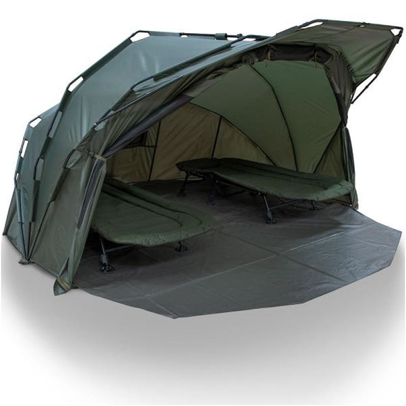 Cort NGT Fortress XL cu Streasina, 2 Persoane, 340x300x160cm