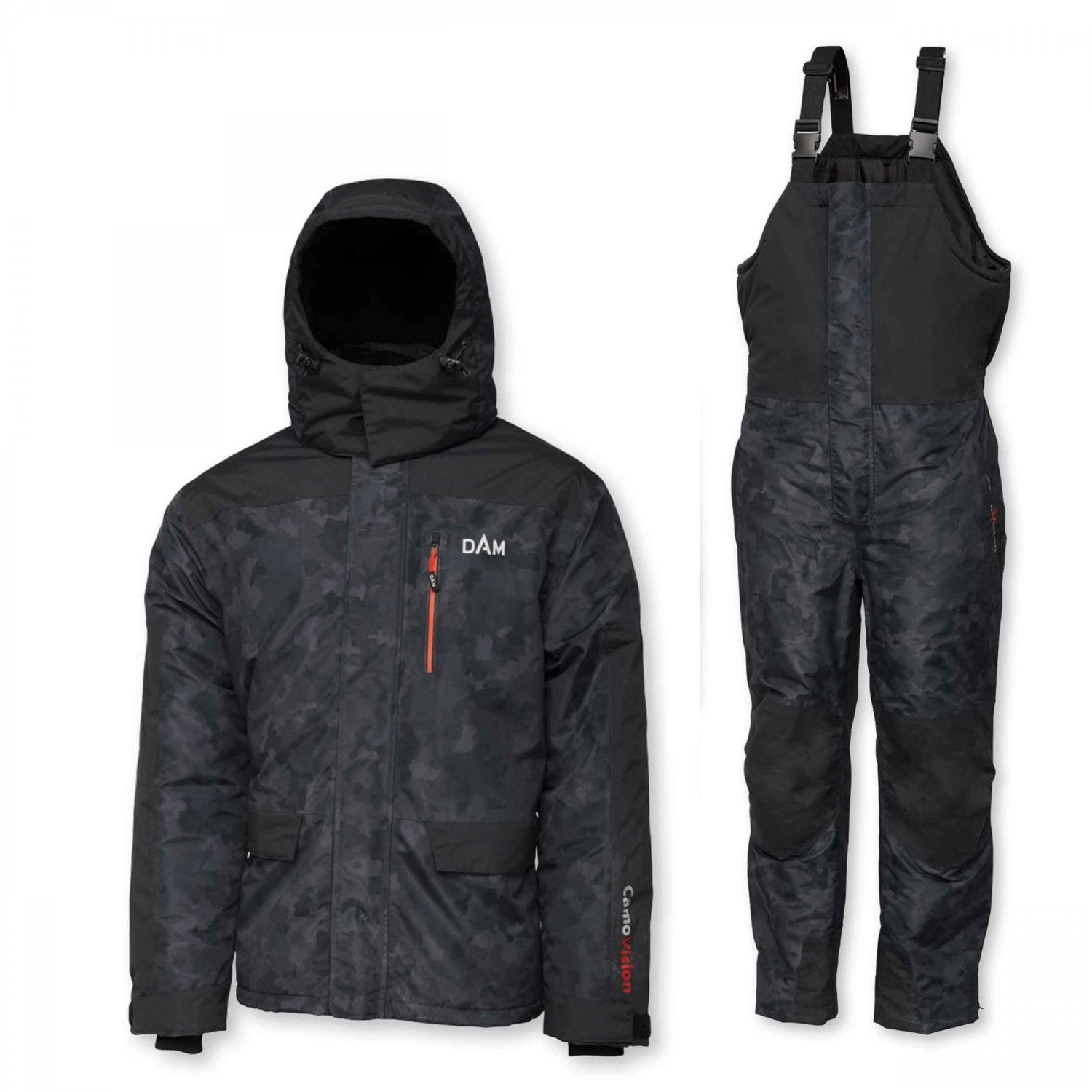 Costum DAM Camovision Thermo Suit XXXL Black Grey