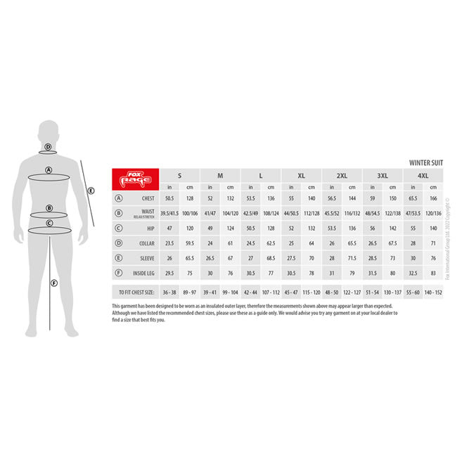 Costum FOX Rage Winter suit -