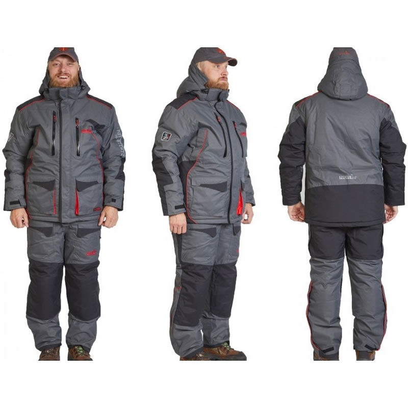 Costum Iarna NORFIN Discovery Heat, Grey / Back, Marime XL