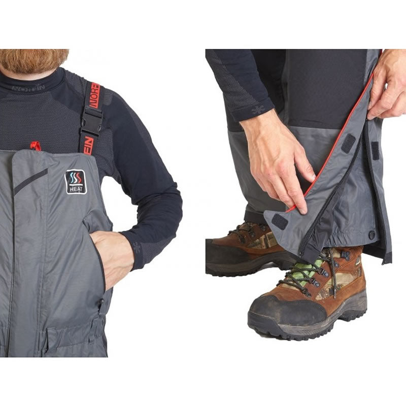 Costum Iarna NORFIN Discovery Heat, Grey / Back, Marime XL
