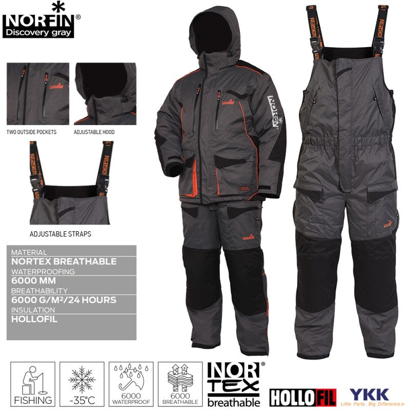 Costum Norfin Discovery Grey