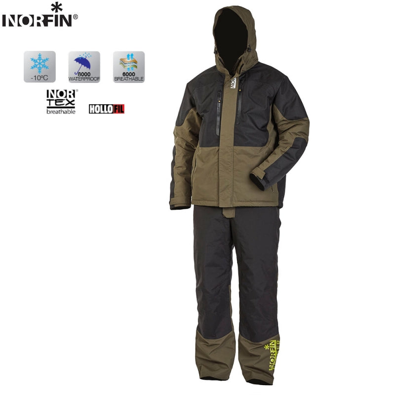 Costum Norfin Feeder Geaca + Pantalon Piept -10C S