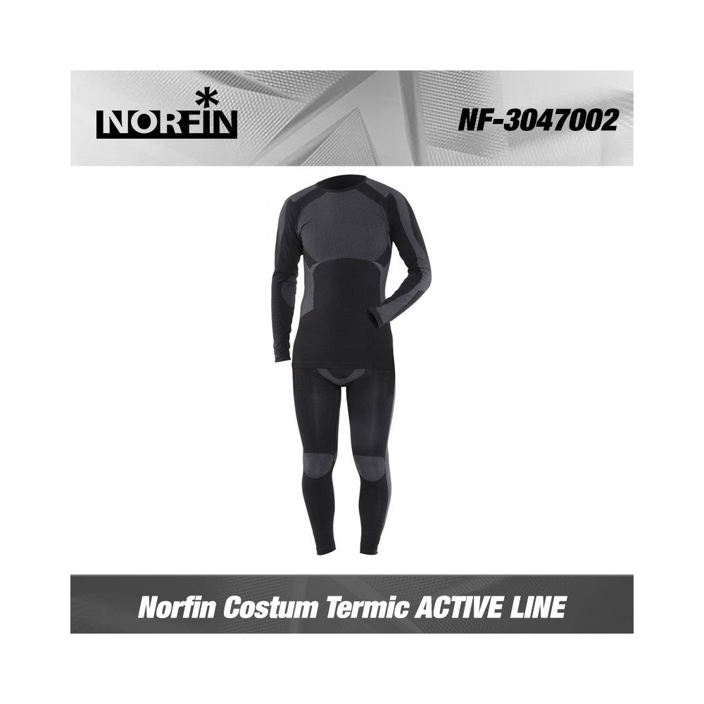 Costum Norfin Termic Active Line Black S-M