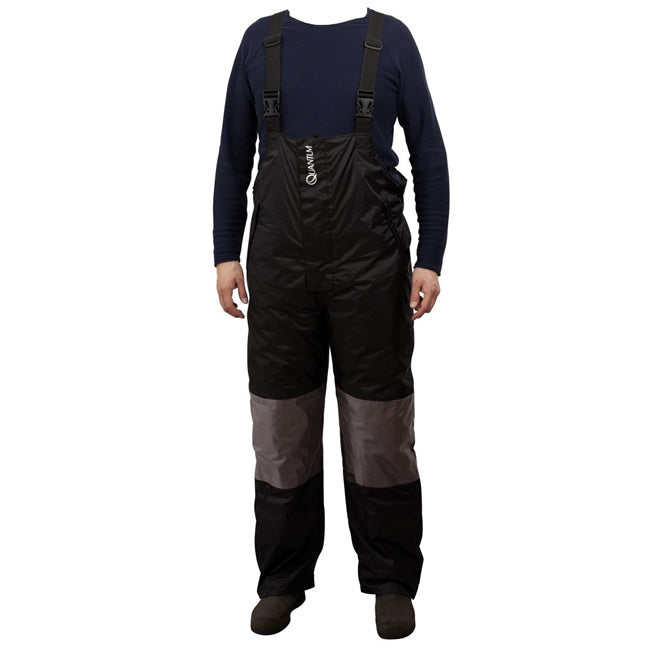Costum Quantum Kids Winter Suit, Black Grey, Marimea 152