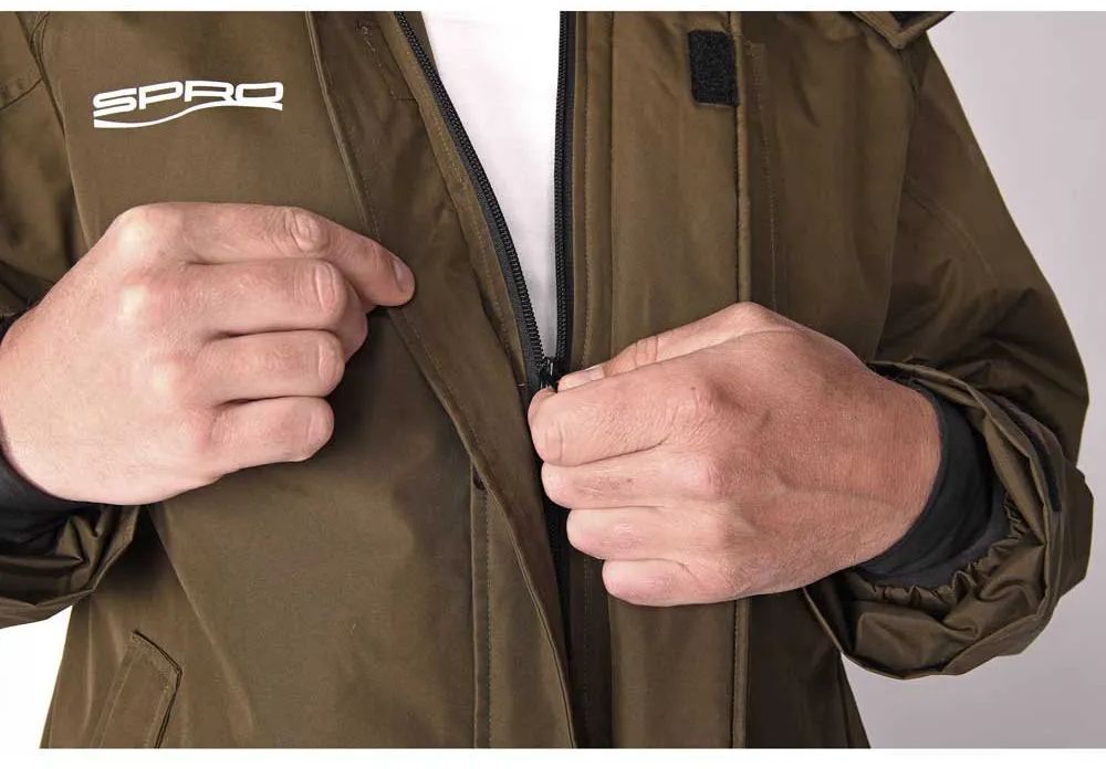 Costum SPRO Thermal Water Resistant 2 Piece, L, Brown