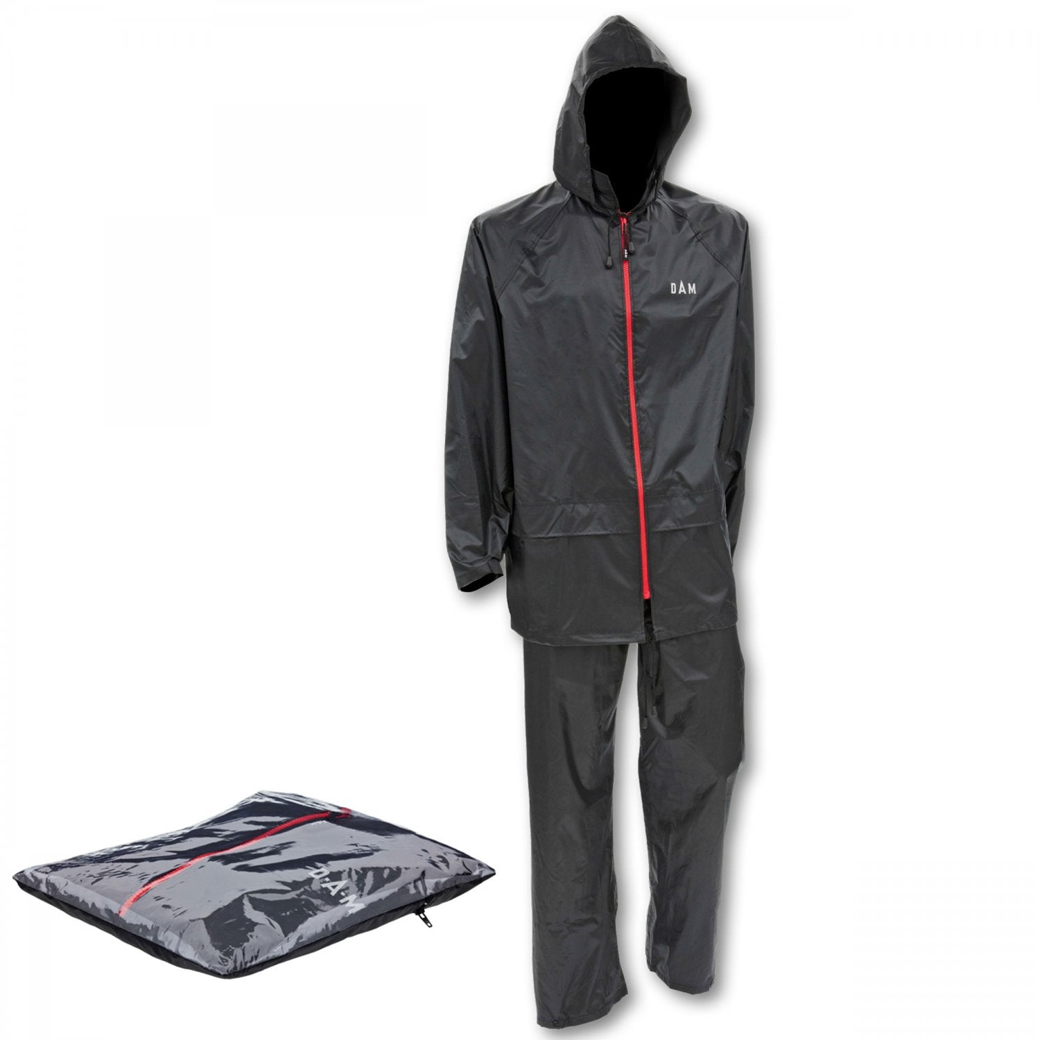 Costum de Ploaie DAM Protec Rainsuit Negru