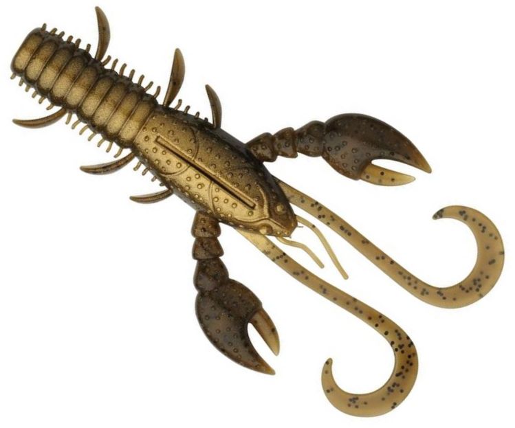 Creatura Berkley Pulse Realistic Craw Hollow, Metalhead, 7cm, 8buc/plic