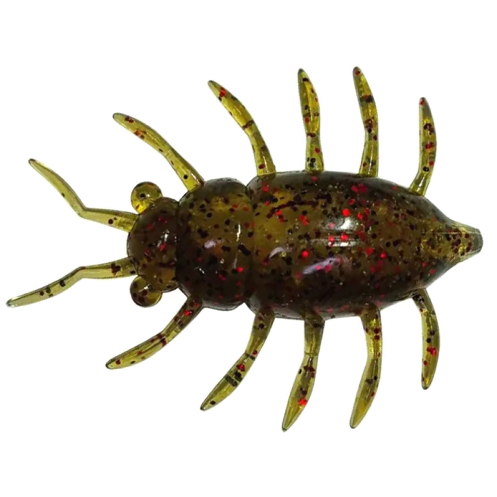 Creatura FISHPRO Maybug, 3.3cm, Green Pumpkin Red and Black, 5buc/pac
