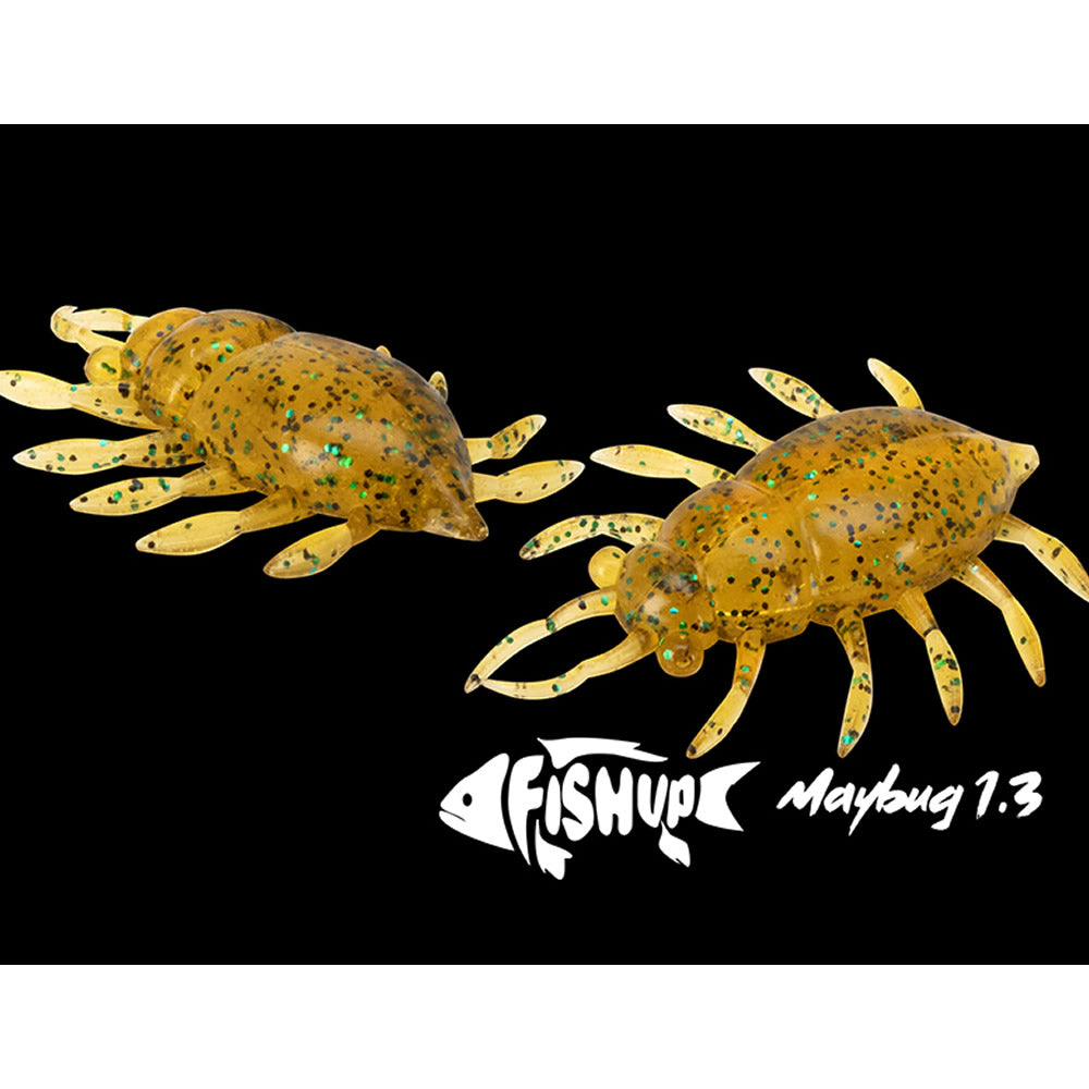 Creatura FISHPRO Maybug, 3.3cm, Motor Oil Red Flake, 5buc/pac