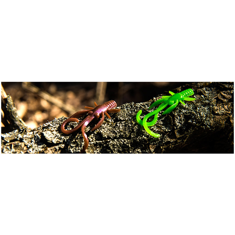 Creatura FISHUP Baffi Fly, 3.8cm, Chartreuse Black, 10buc/pac