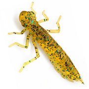 Creatura FISHUP Dragonfly, 3cm, Caramel Green &amp; Black, 10buc/pac