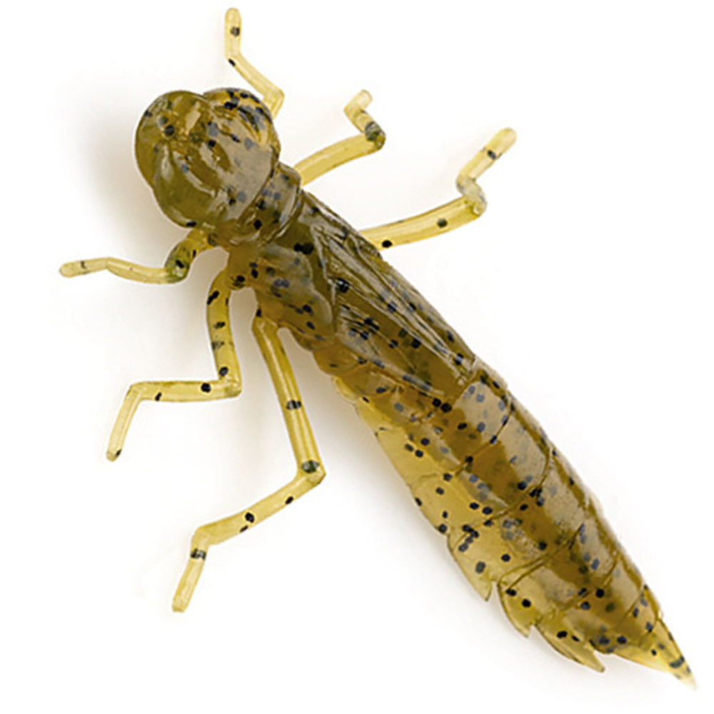 Creatura FISHUP Dragonfly, 3cm, Green Pumpkin Seed, 10buc/pac