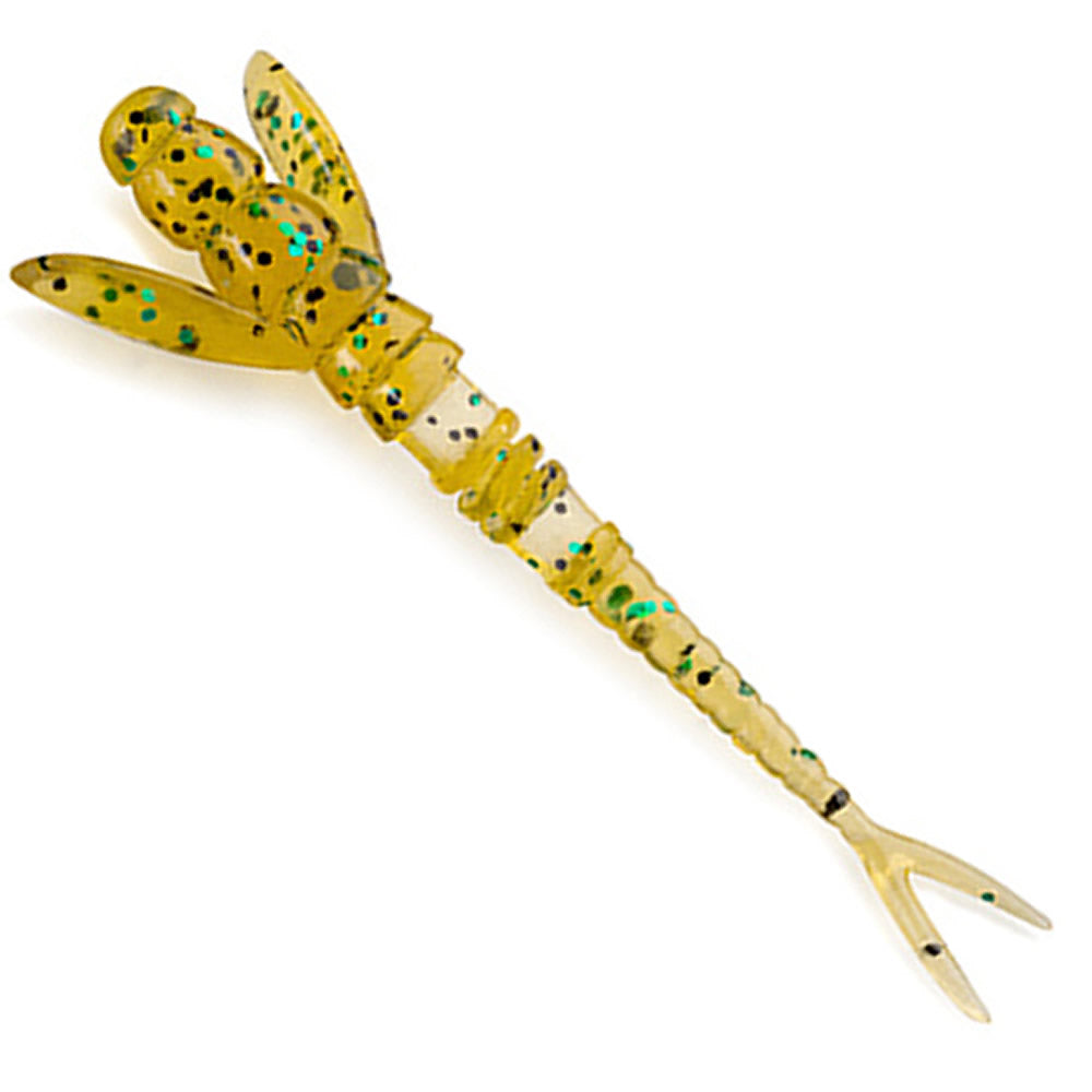 Creatura FISHUP Flit, 4.1cm, Caramel Green &amp; Black, 10buc/pac
