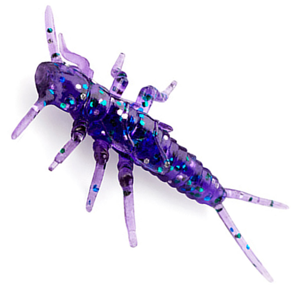 Creatura FISHUP Stonefly, 2.1cm, Dark Violet Peacock &amp; Silver, 12buc/pac
