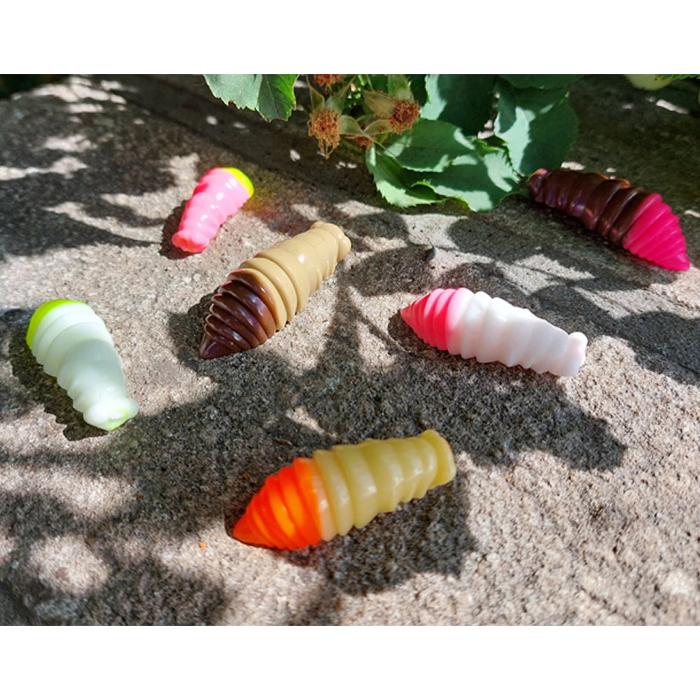 Creatura FISHUP Trout Series Maya Crawfish 3.5cm, 2.2g, Coffee Milk Earthworm, 8buc/pac