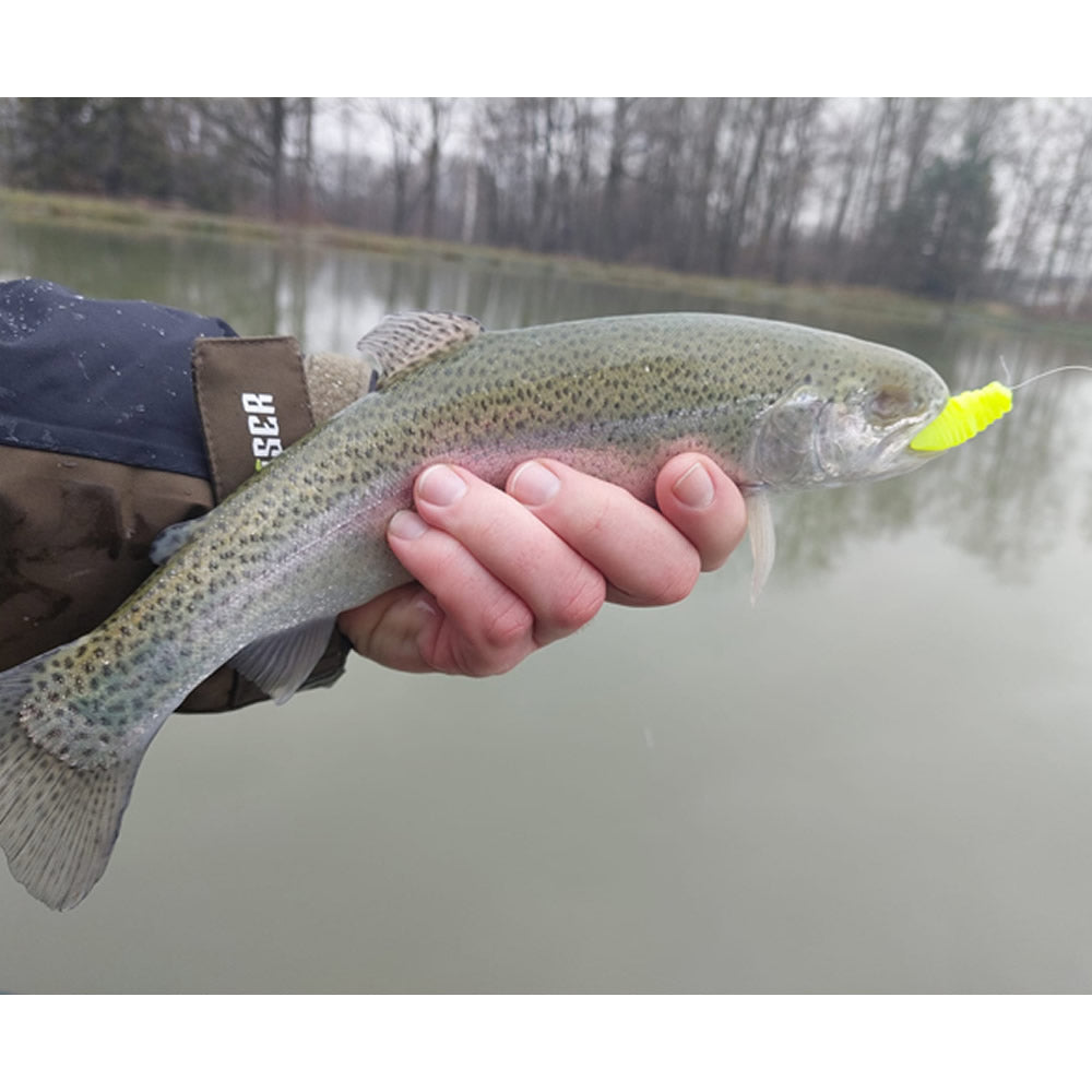 Creatura FISHUP Trout Series Maya Crawfish 3.5cm, 2.2g, Coffee Milk Earthworm, 8buc/pac