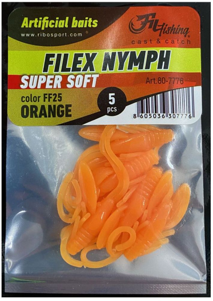 Creatura Filex Super Soft, FF25 Orange, 2.5cm, 5buc/pac