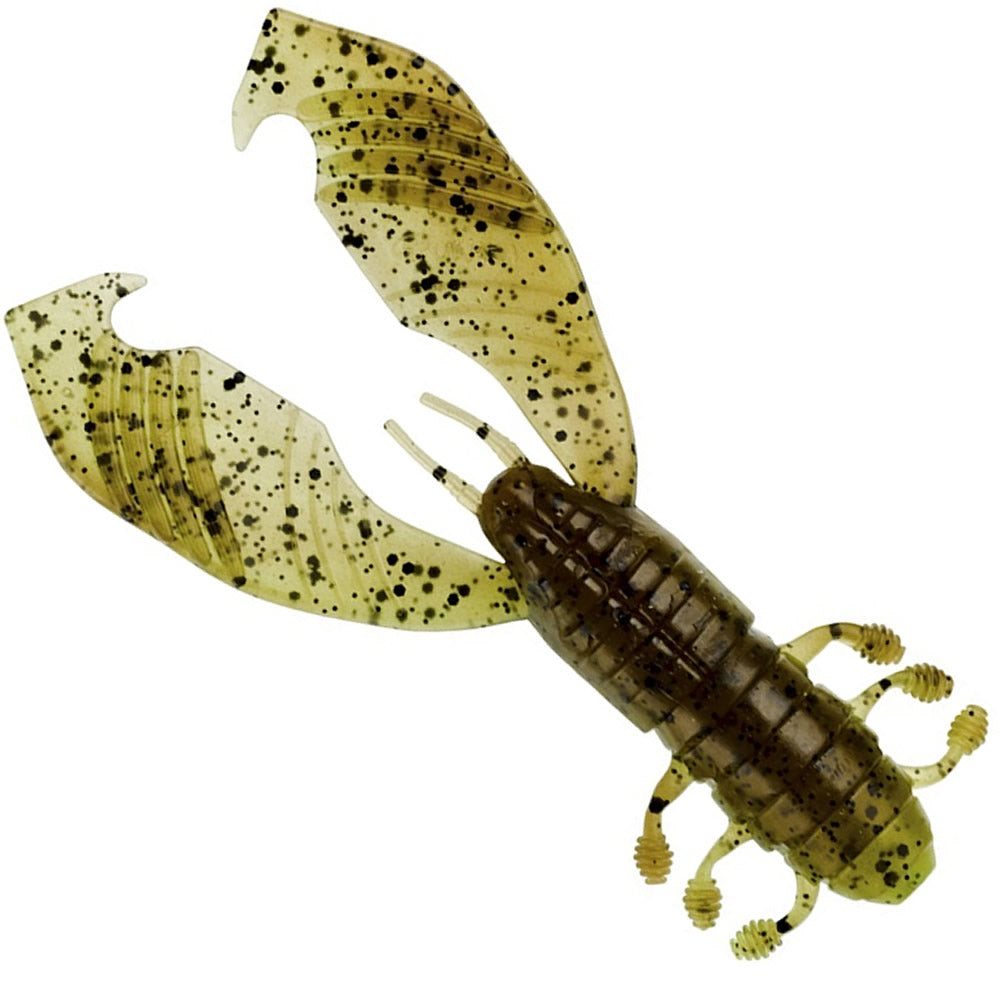 Creatura GUNKI Boogie Craw Vib, 7,5cm, 4.38g, Brown Chart, 5buc/pac