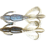 Creatura Keitech Crazy Flapper, Electric Smoke Craw 462, 7.1cm, 8buc/plic