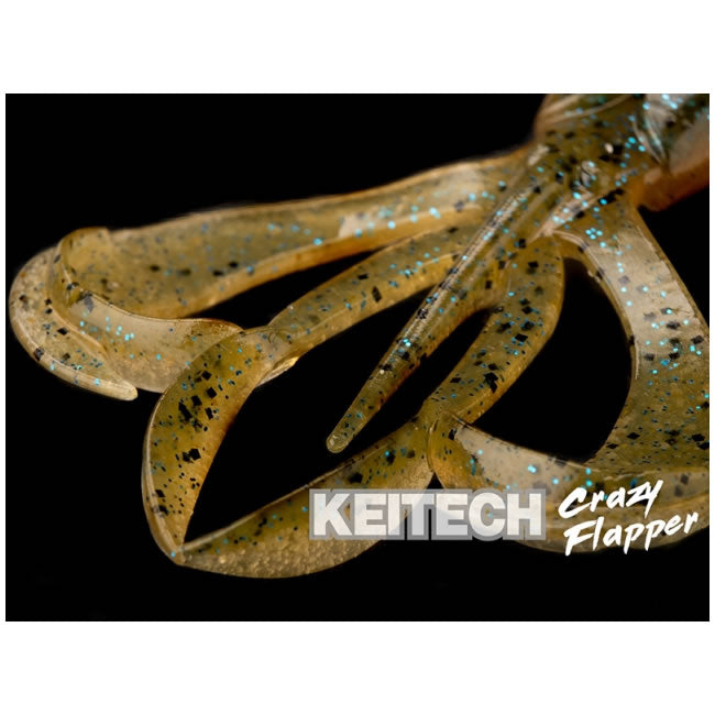 Creatura Keitech Crazy Flapper, Watermelon Flash 522S, 7.1cm, 8buc/pac