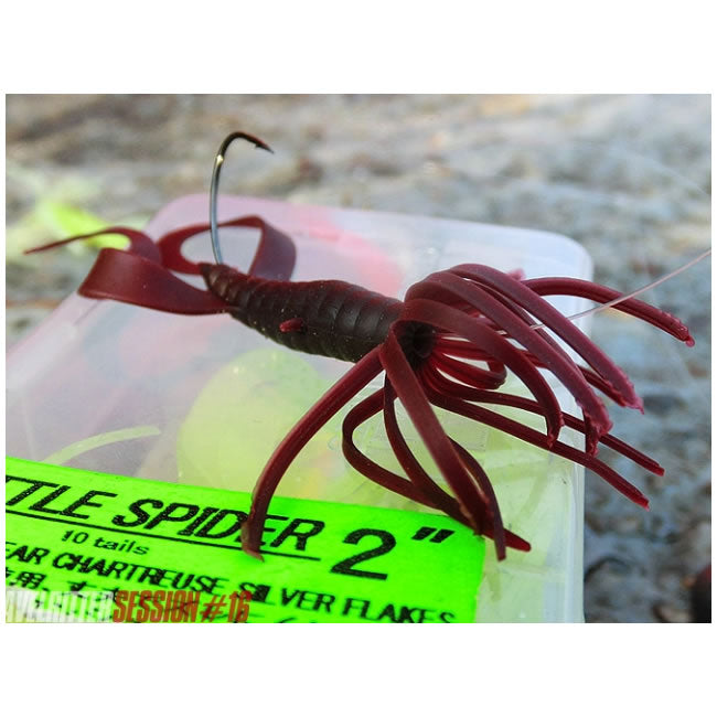 Creatura Keitech Little Spider, Silver Shad 320, 8.9cm, 5buc/pac