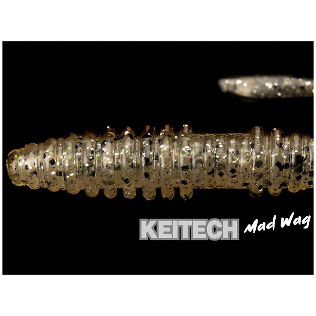 Creatura Keitech Mad Wag Mini Electric Shad 440, 8.9cm 10buc/plic