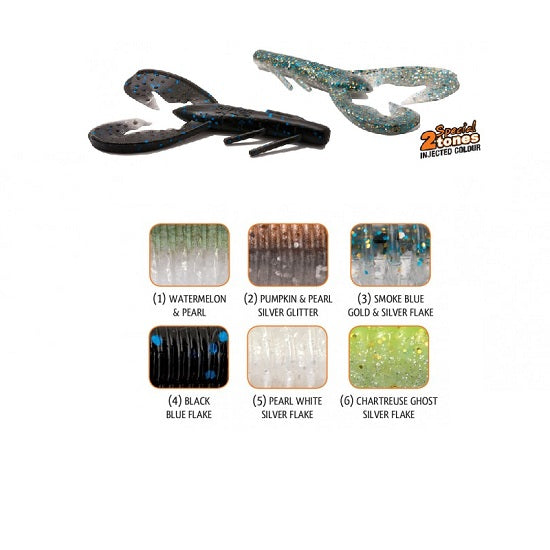 Creatura Rapture Crazy Craw 9cm Watermelon &amp; Pearl