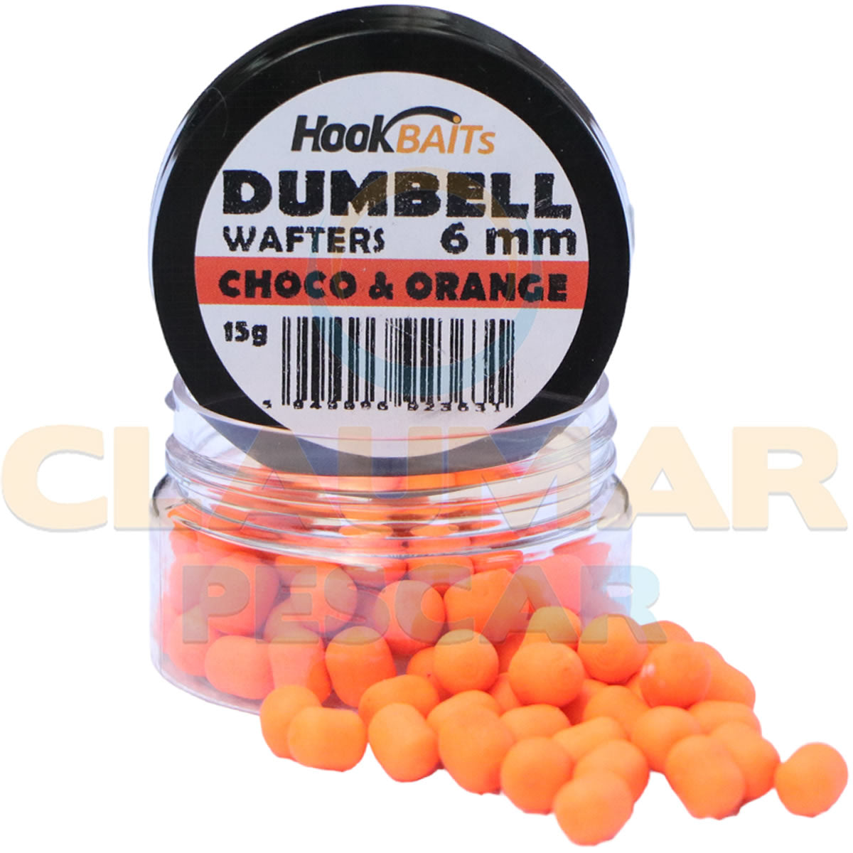 Critic Echilibrat Hook Baits Dumbell Wafters Ciocolata &amp; Portocala