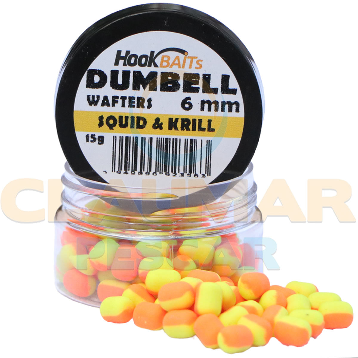 Critic Echilibrat Hook Baits Dumbell Wafters Squid &amp; Krill