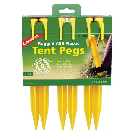 Cuie Coghlans pentru cort 23cm din plastic ABS 