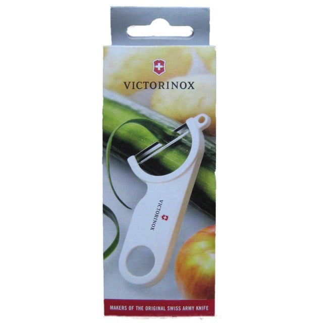 Curatator Cartofi Victorinox, Oblic, Alb