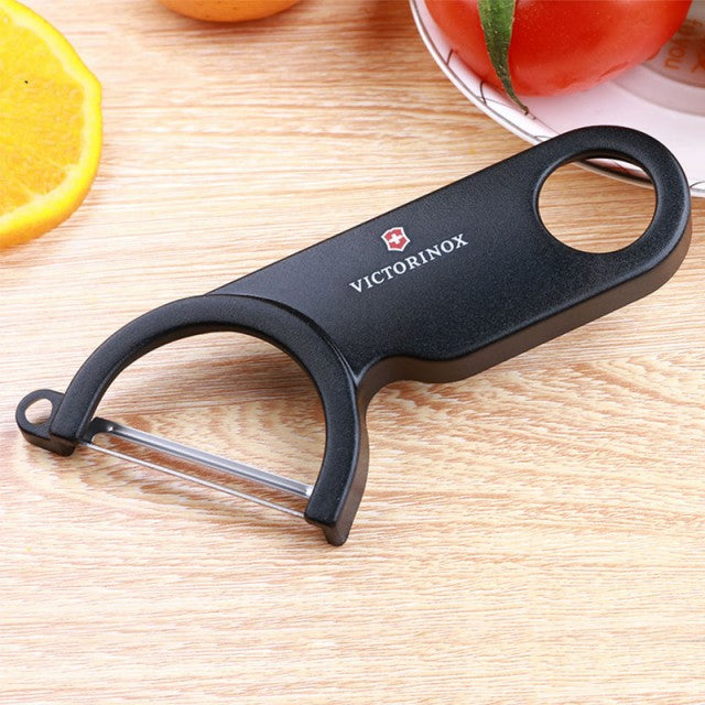 Curatator Cartofi Victorinox, Oblic, Negru