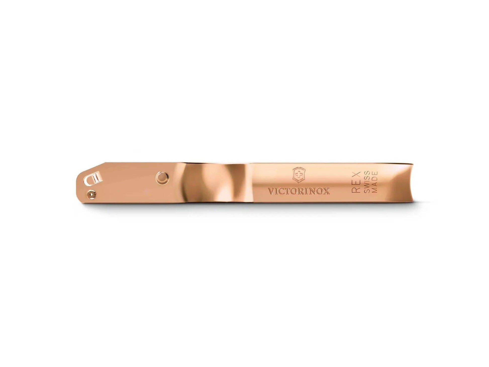 Curatator Legume Victorinox REX Peeler 75Years Special Edition, Aluminium, 11cm, Roz Auriu