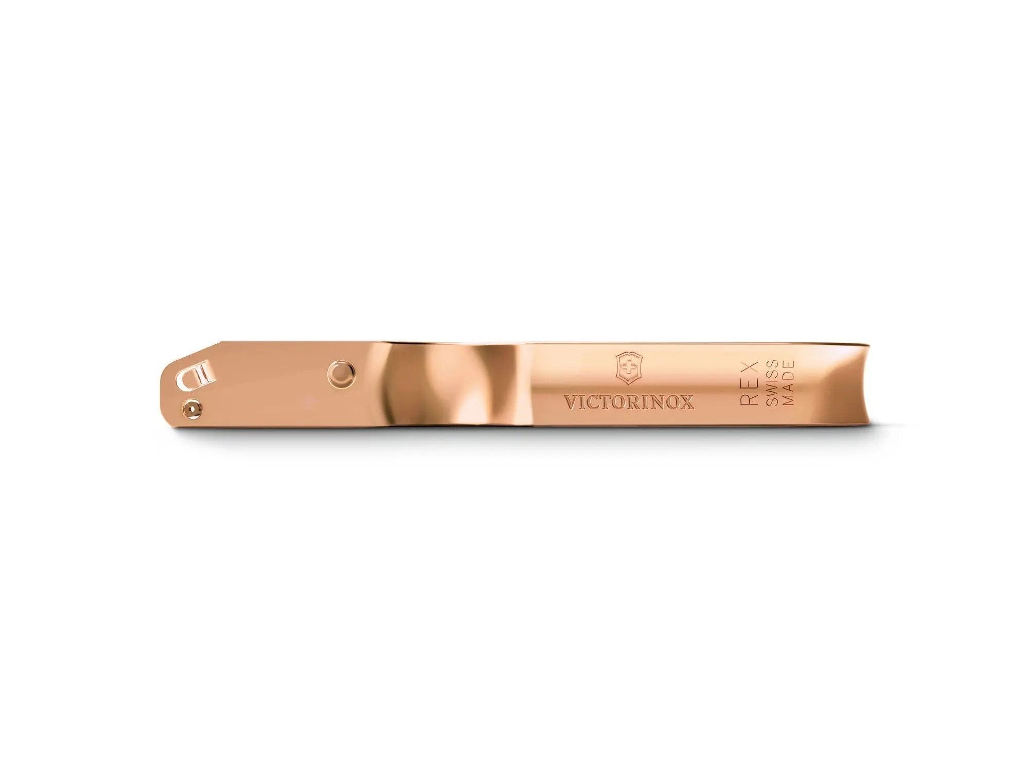 Curatator Legume Victorinox REX Peeler 75Years Special Edition, Aluminium, 11cm, Roz Auriu