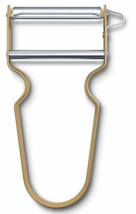Curatator Legume Victorinox REX Peeler, Aluminium, 11cm, Maro Caju