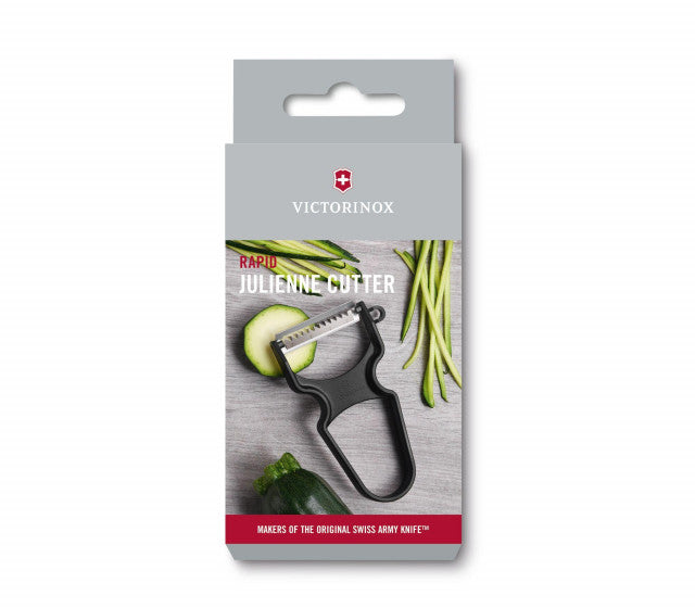 Curatator Legume Victorinox Rapid, Maner ABS Plastic, Julienne, Negru