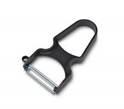 Curatator Legume Victorinox Rapid, Maner ABS Plastic, Lama Serata, Negru